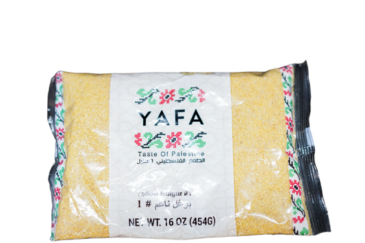 YAFA Yellow Bulgur #1 برغل ناعم TAMPA RAMALLAH MARKET