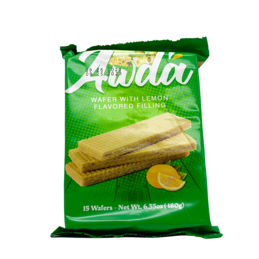 Awda Wafer with Lemon Flavored Filling