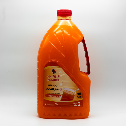 Alzahra Concentrated Syrup with Mango Flavor