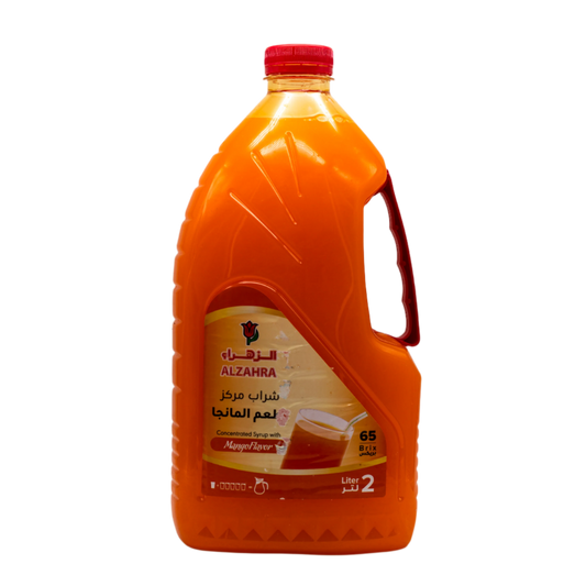 Alzahra Concentrated Syrup with Mango Flavor